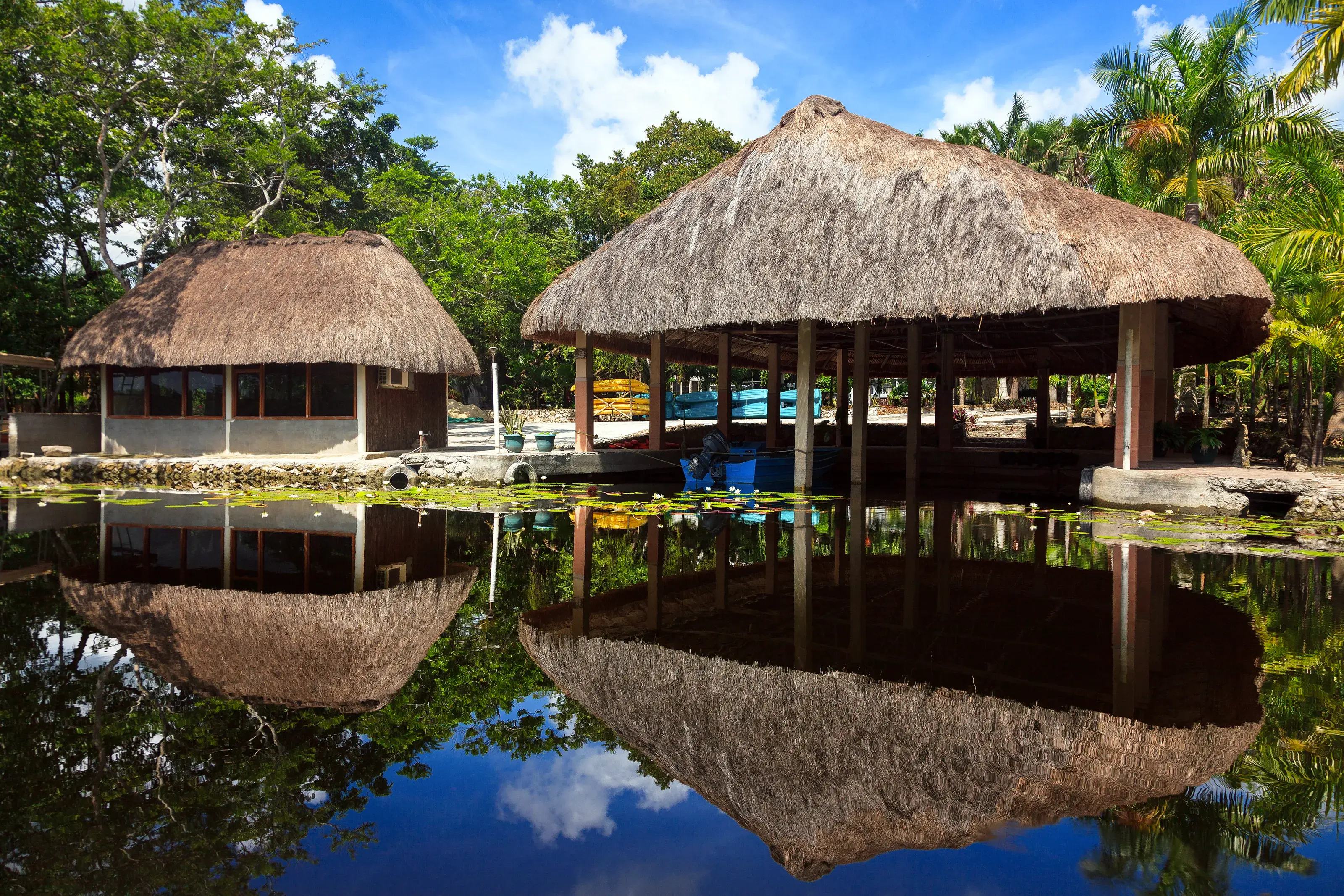 Jungle Huts in Belize