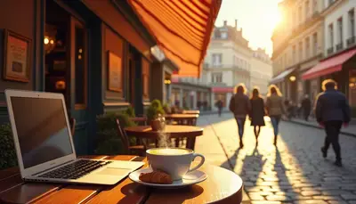Coffee Laptop