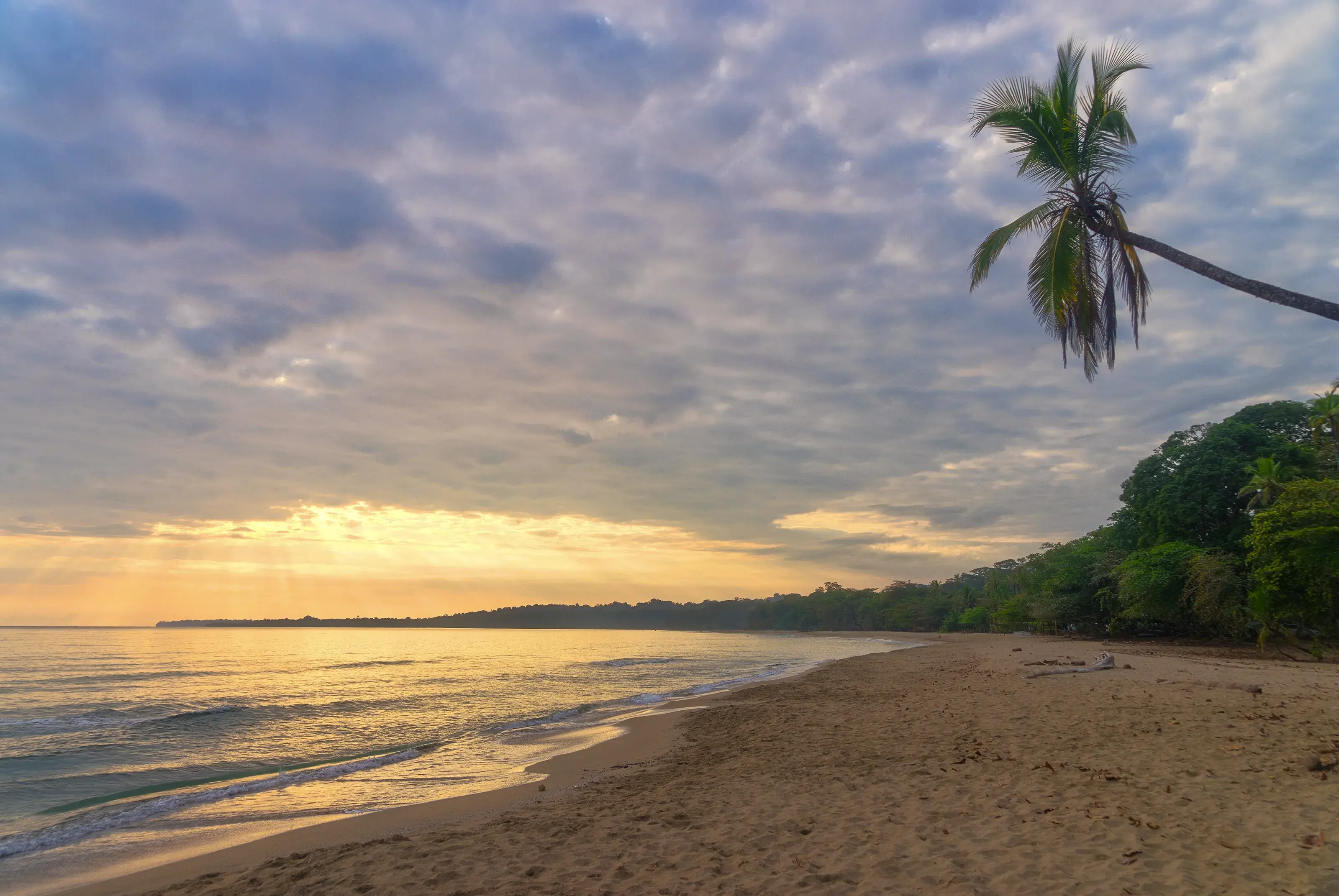 Costa Rica Puerto Viejo Sunset