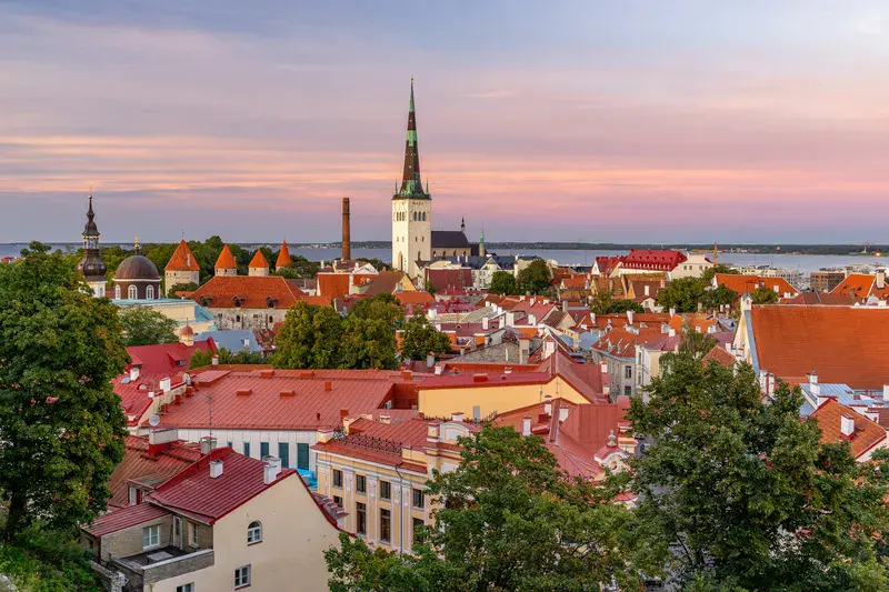 Estonia Tallinn European Fairy-tale