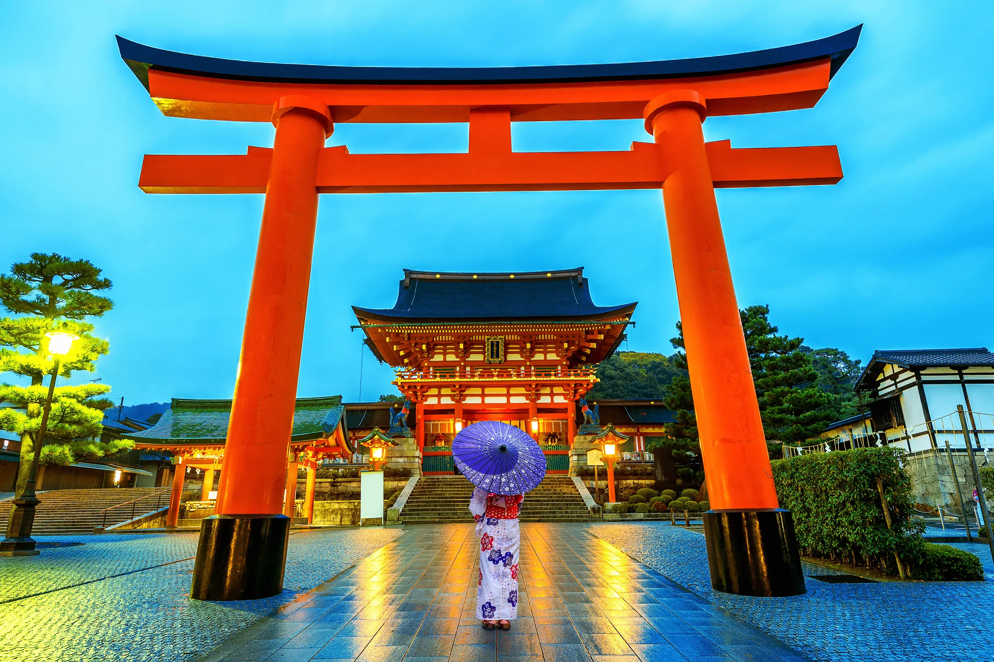 Fushimi Inari Shrine in Kyoto, Japan