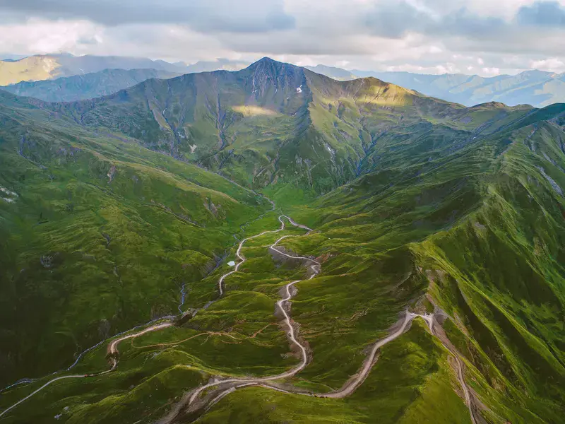 Mountain Pass in Georgia