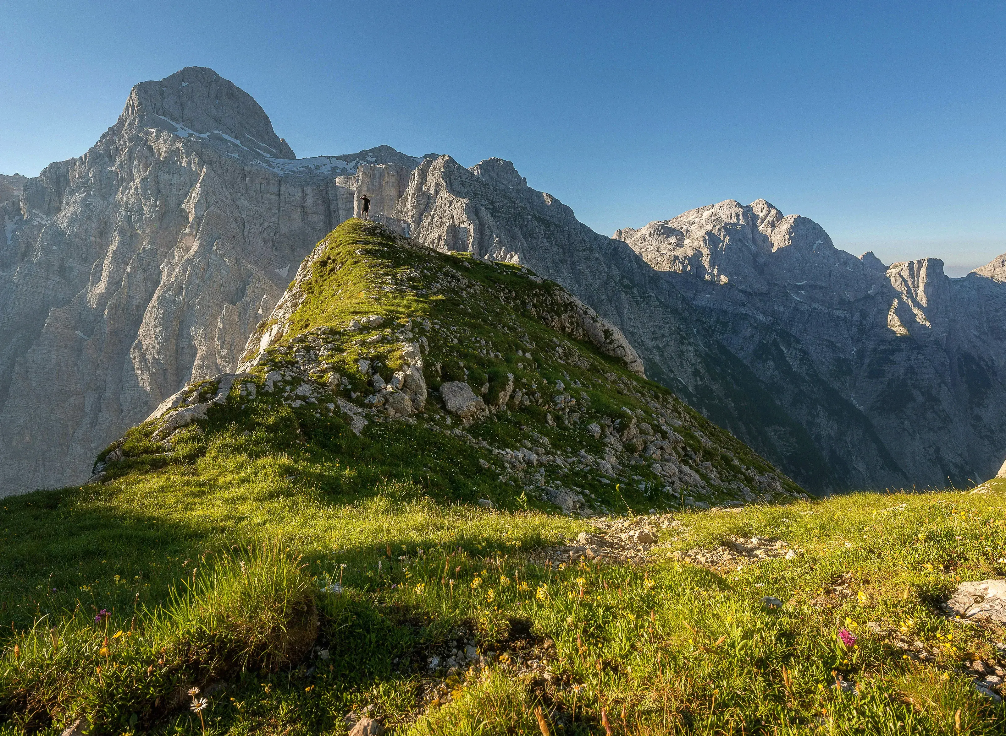Hiking Slovenian Julian Alps