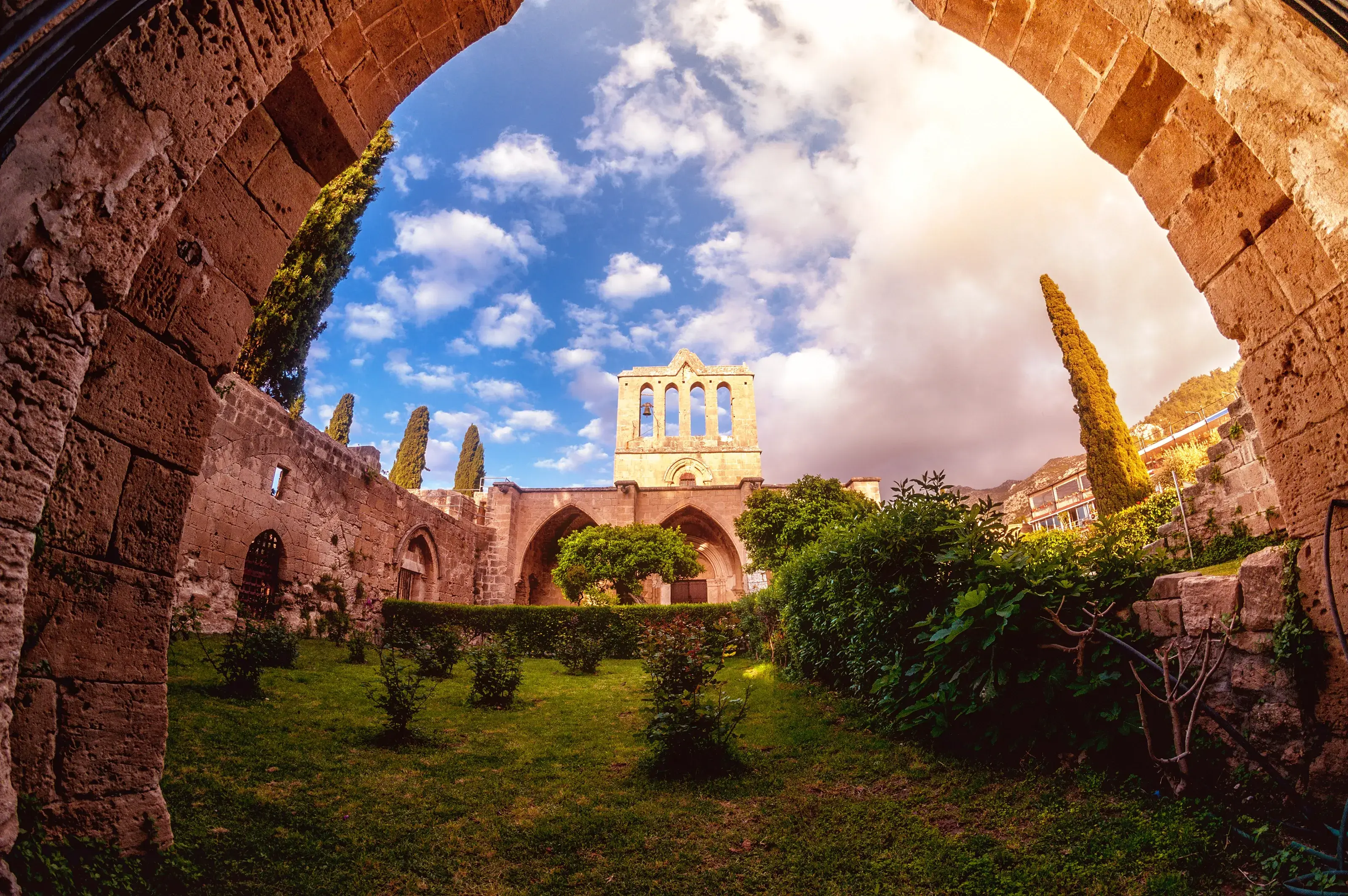 Kyrenia, Cyprus. Bellapais Medieval Abbey