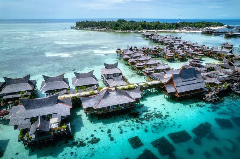 Mabul island, Semporna, Borneo, Malaysia