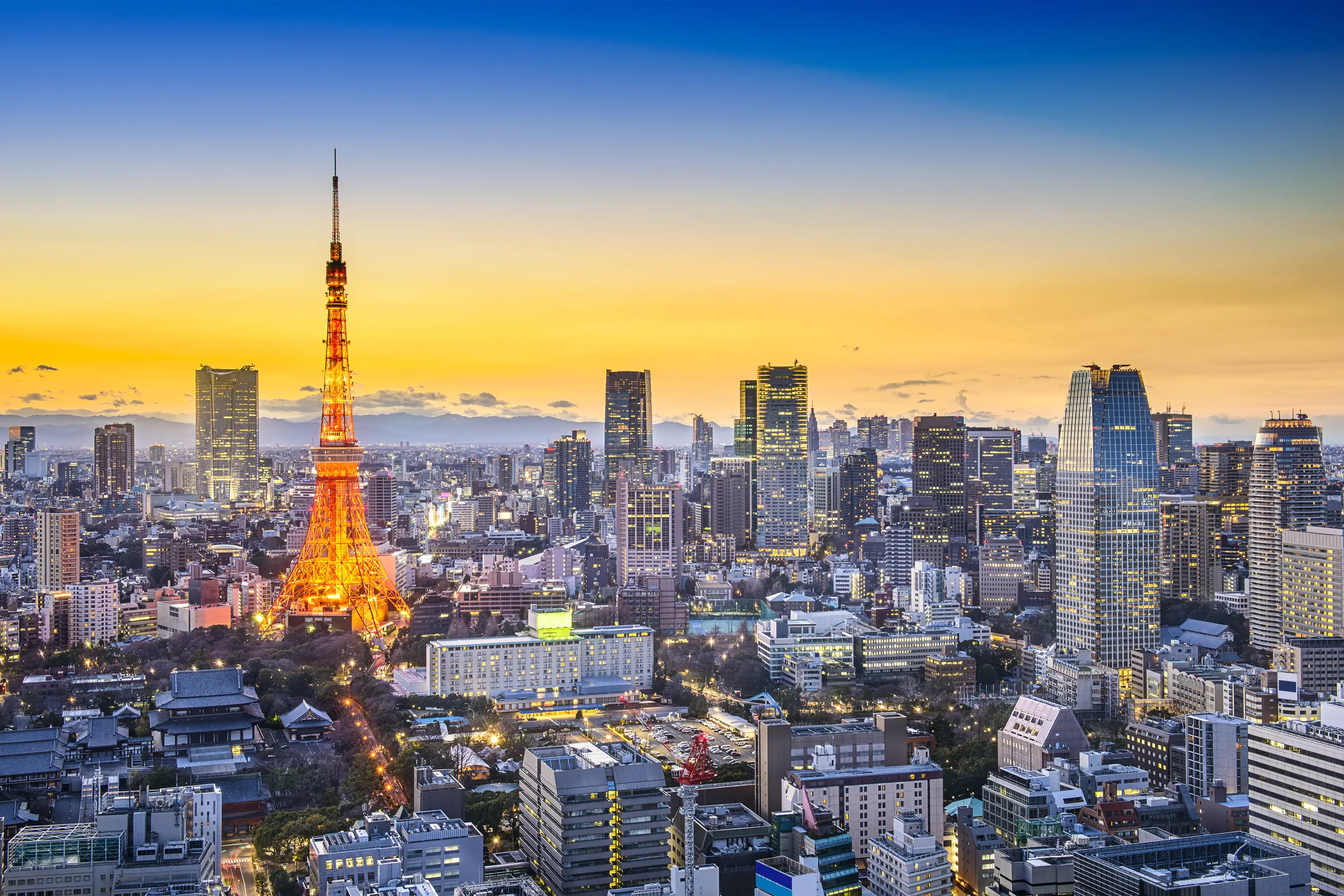 Tokyo Japan City Skyline