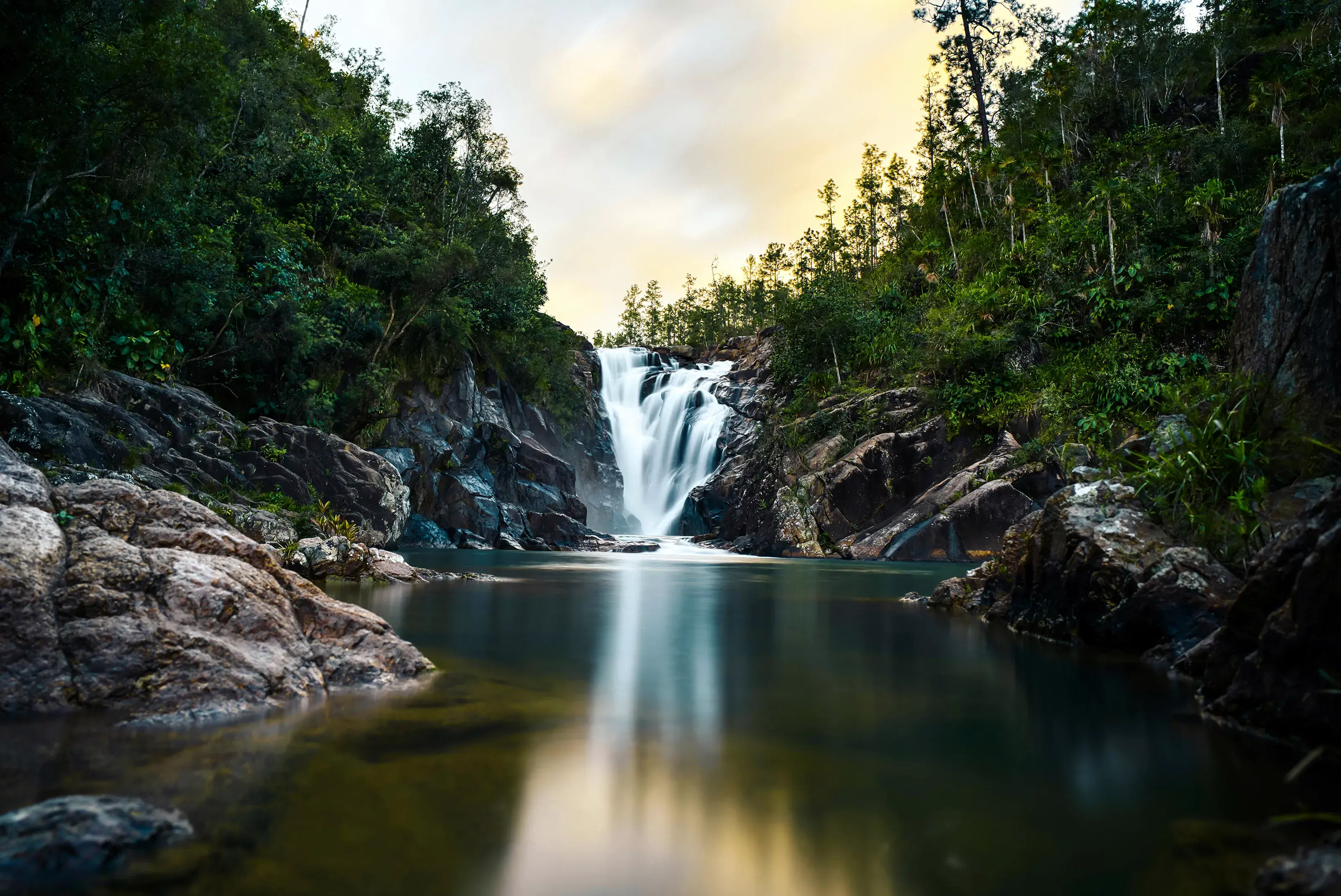 Waterfall in Belize