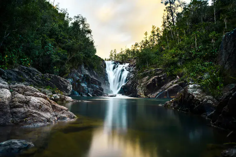 Waterfall in Belize