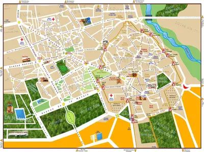 Map of Marrakech