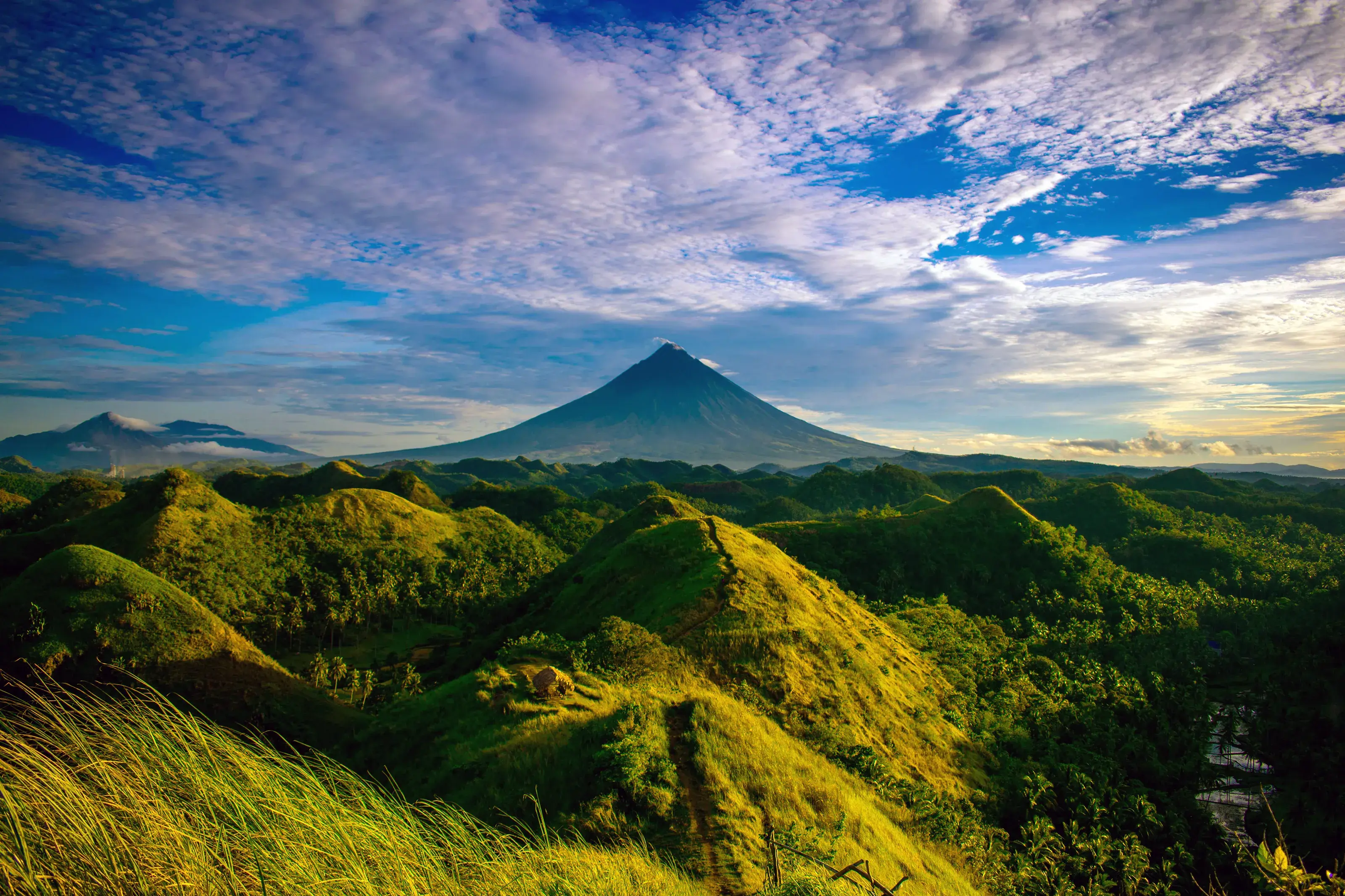 Volcano in the Philippines